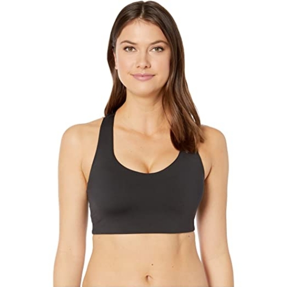 New Balance Women's Black Sports Bra - Picture 2 of 10